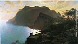 William Stanley Haseltine Canvas Paintings - The Sea from Capri